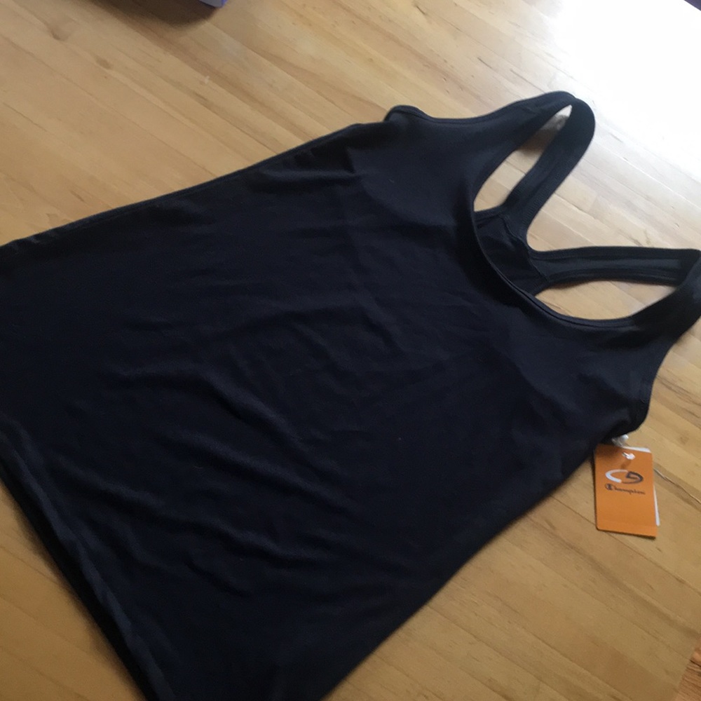 Champion Black duo dry Work Out tank top